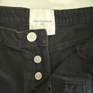 One Teaspoon Black Women's Shorts sz 34